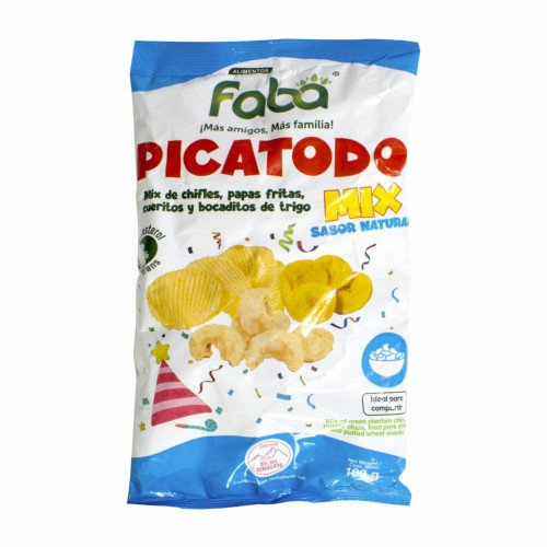 Picatodo Snacks mix Faba 100g