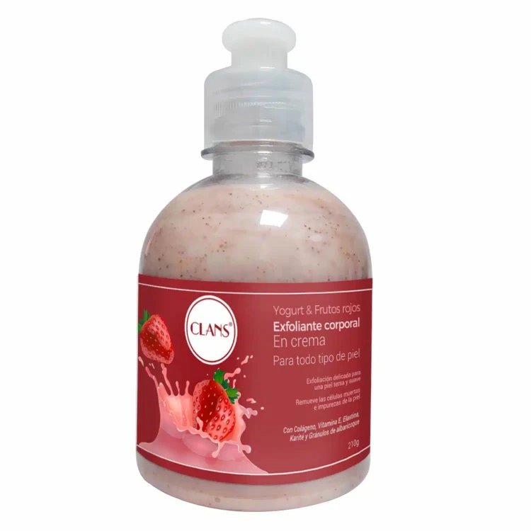 Clans Exfoliante de Yogurt 210g