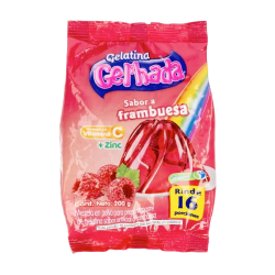 Gelatina sabor a Frambuesa 200g