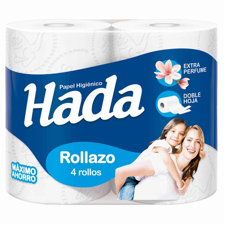 Papel Higiénico Hada 4 rollos 