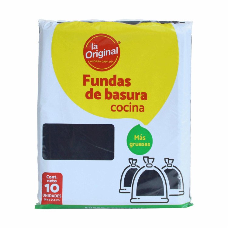 Fundas de basura Cocina 10Unidades