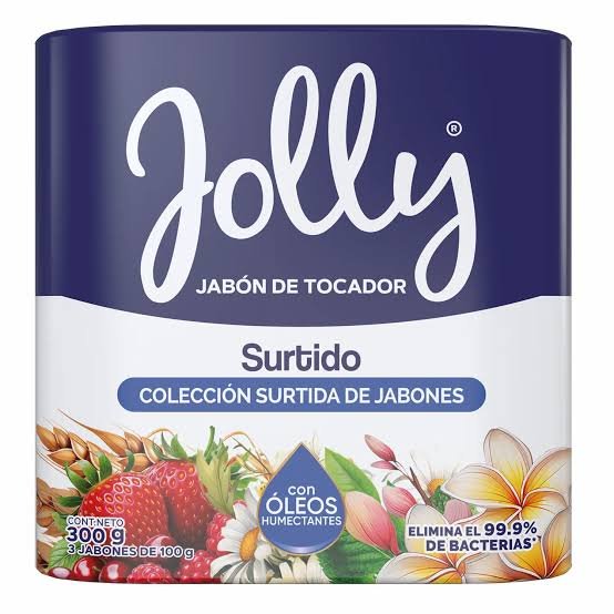 Jabónes Jolly surtido 3 Unidades 