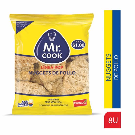 Nuggets de Pollo 8 Unidades 