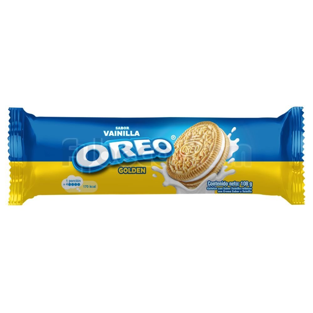 Galletas Dulces Sabor Vainilla OREO 108 G
