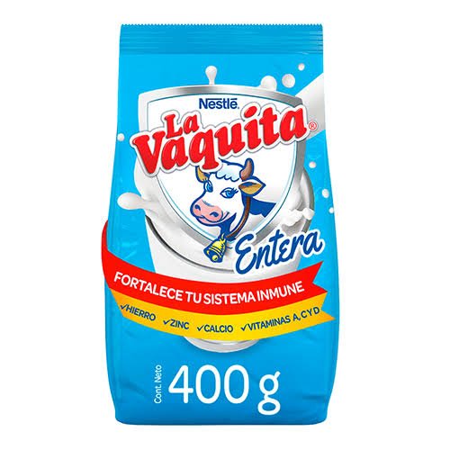 LA VAQUITA LECHE EN POLVO DE 400G
