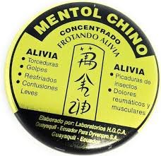MENTOL CHINO CONCENTRADO 10G