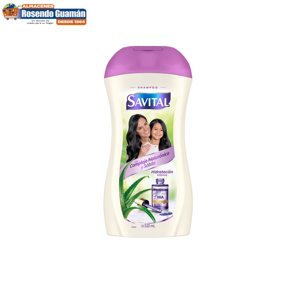 Savital Shampoo Hialurónico/Sábila 510 ml
