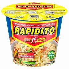Tallarín Rapidito POLLO PICANTE 64g