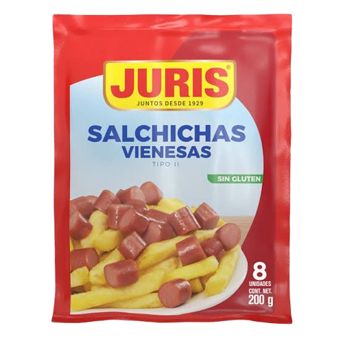 Salchichas Juris Vinesas Tipo ll 200g