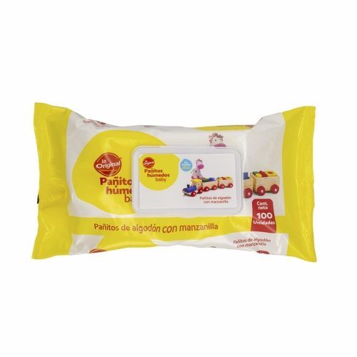  Pañitos Húmedos Flowpack L.O. Por 100 Uds