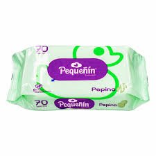Pañitos Húmedos Pepino Pequenin X 70 U