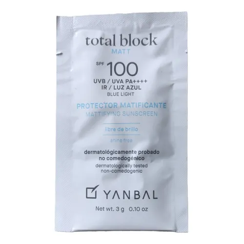 PROTECTOR SOLAR YANBAL 100SPF "SACHET" 3g