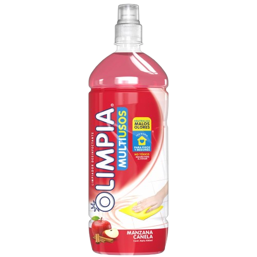 Desinfectante Con Aroma A Manzana Y Canela Olimpia 900 Ml