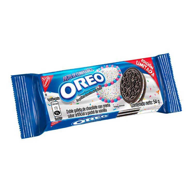 OREO PASTEL DE CUMPLEAÑOS 54G