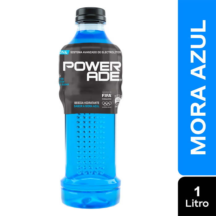 POWER ADE DE MORA AZUL DE 1 LITRO
