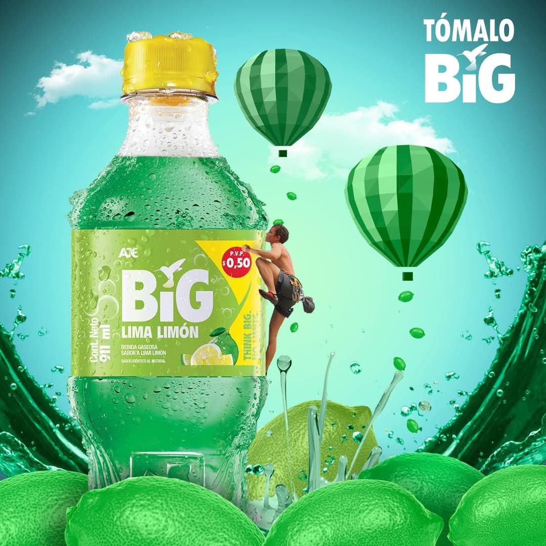 Big cola limón 1.1L