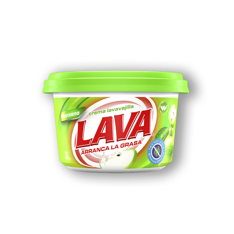 LAVA MEDIANA VERDE DE 450G