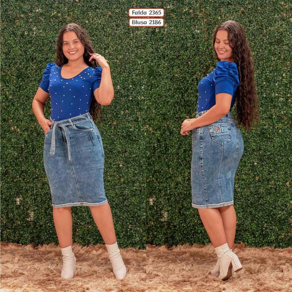 Blusa Manga Bombacha Perlas (Tela Fria)