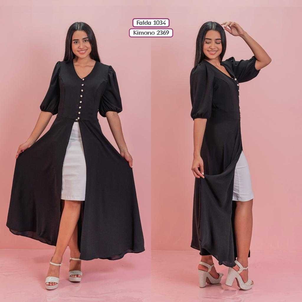 Kimono Largo Tela Chalis