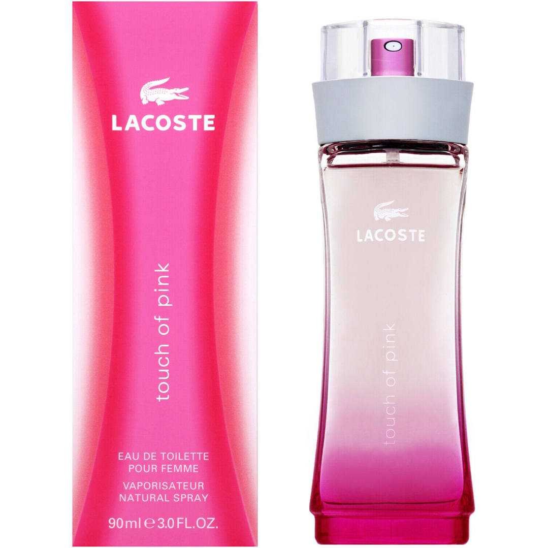 LACOSTE Perfume Touch of Pink EDT Spray 3 oz Women's