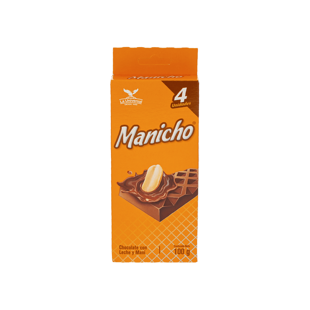 Manicho Chocolate 4 X 25 G