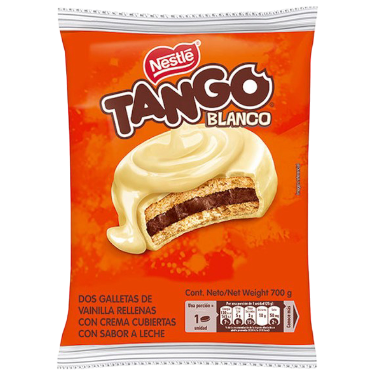 Tango Chocolate Blanco 25g