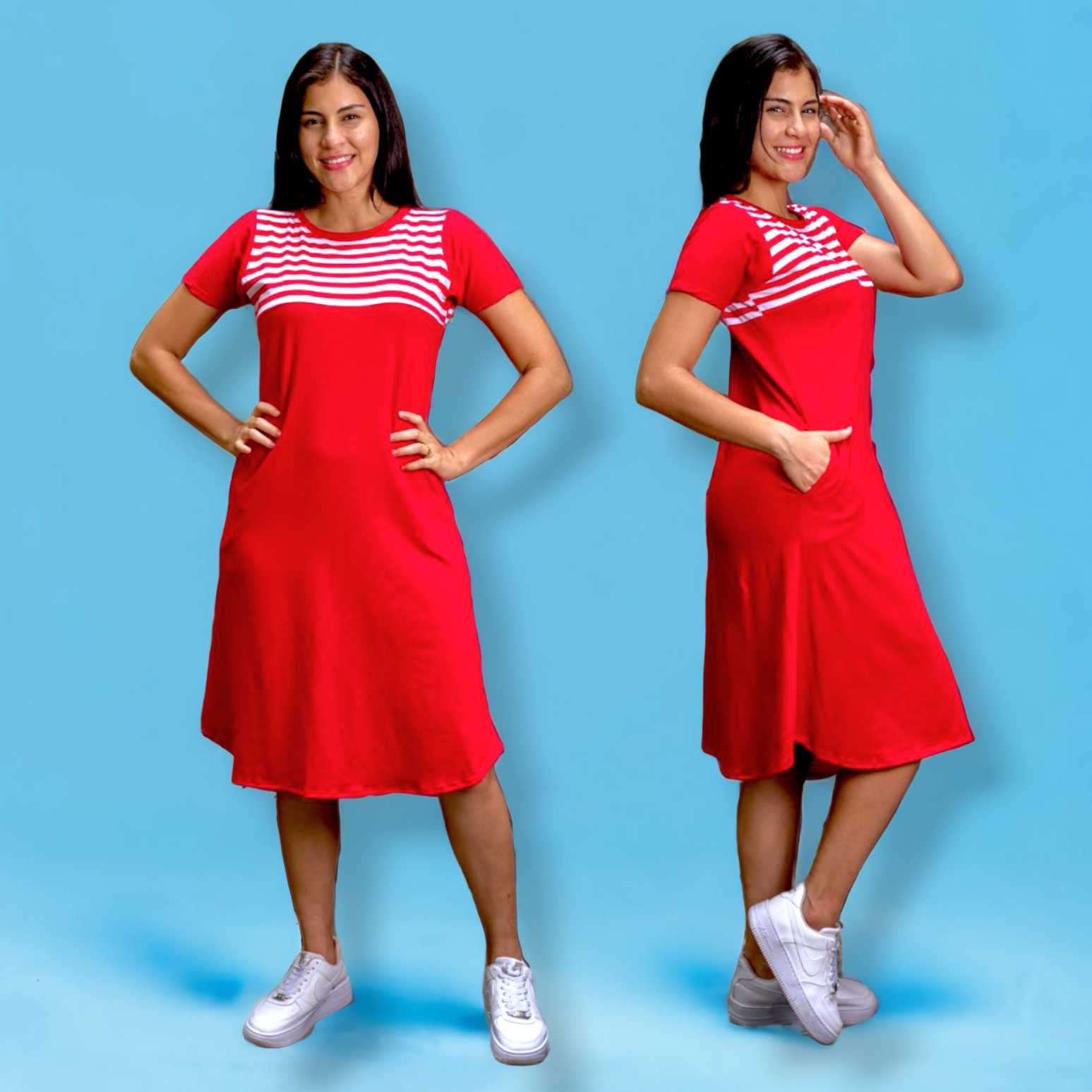 Vestido Rotondo Tela Franela