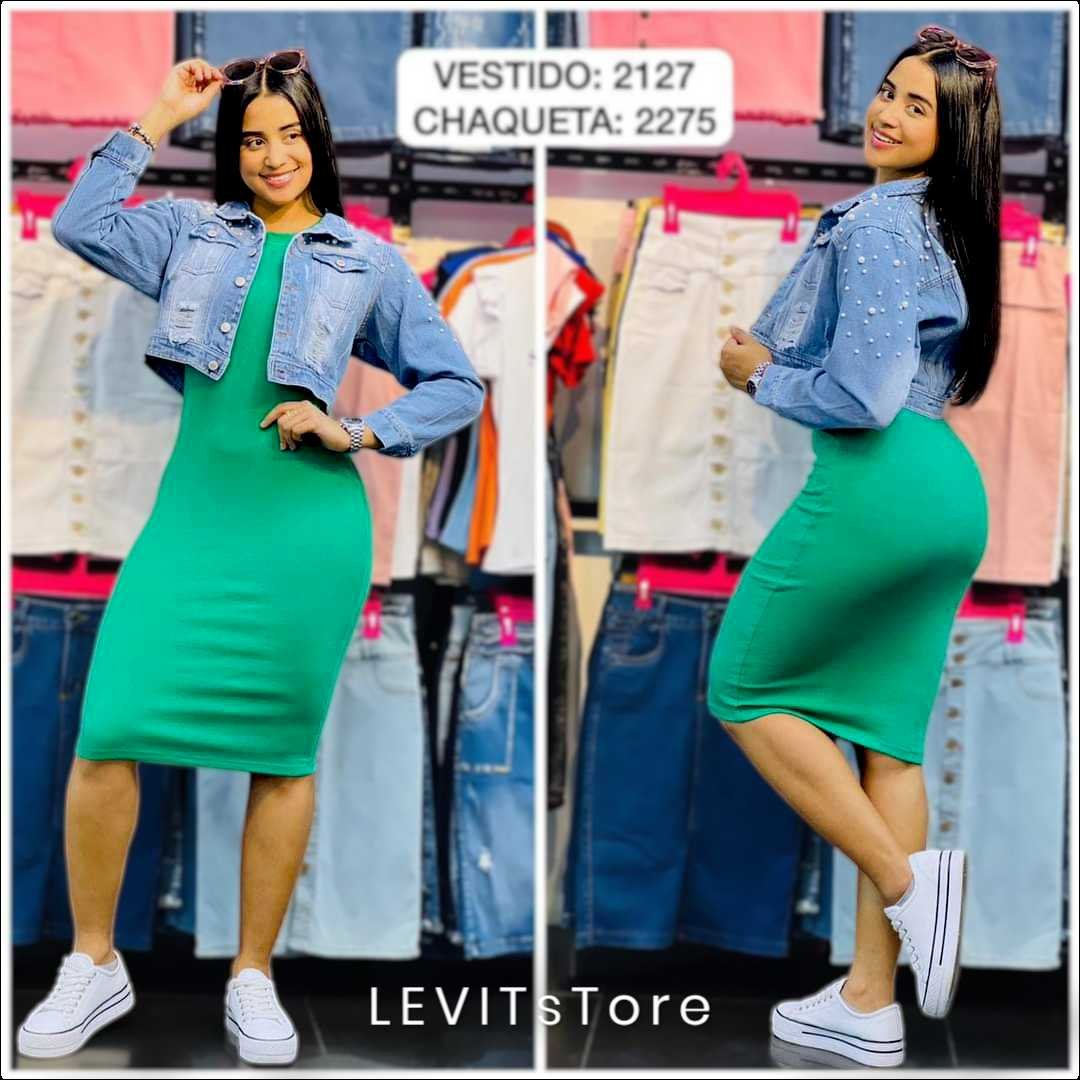 Vestido Basico Tela Rib