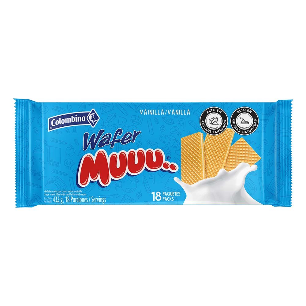 Galleta Wafer Muuu