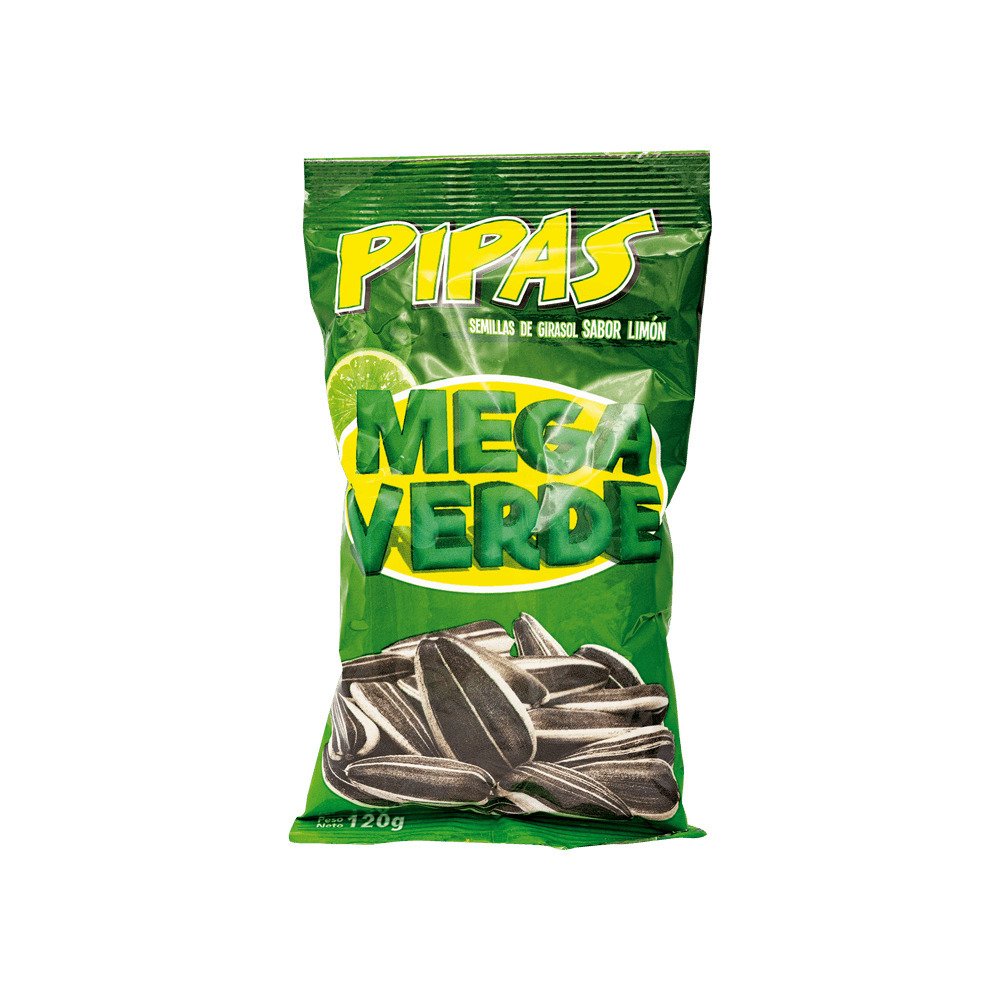 PIPAS MEGA VERDE DE 120G