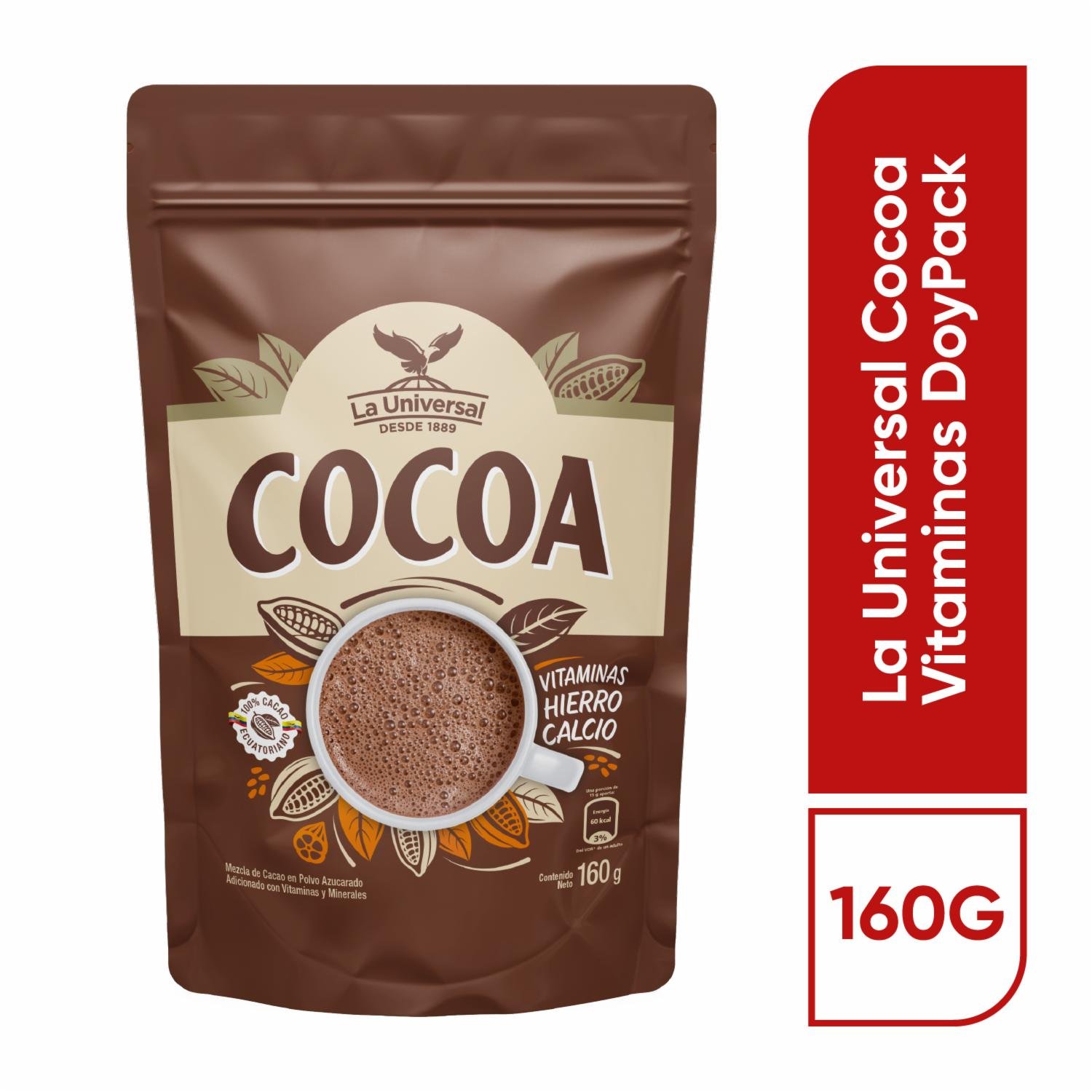 Cocoa Vitaminas LA UNIVERSAL 160 G